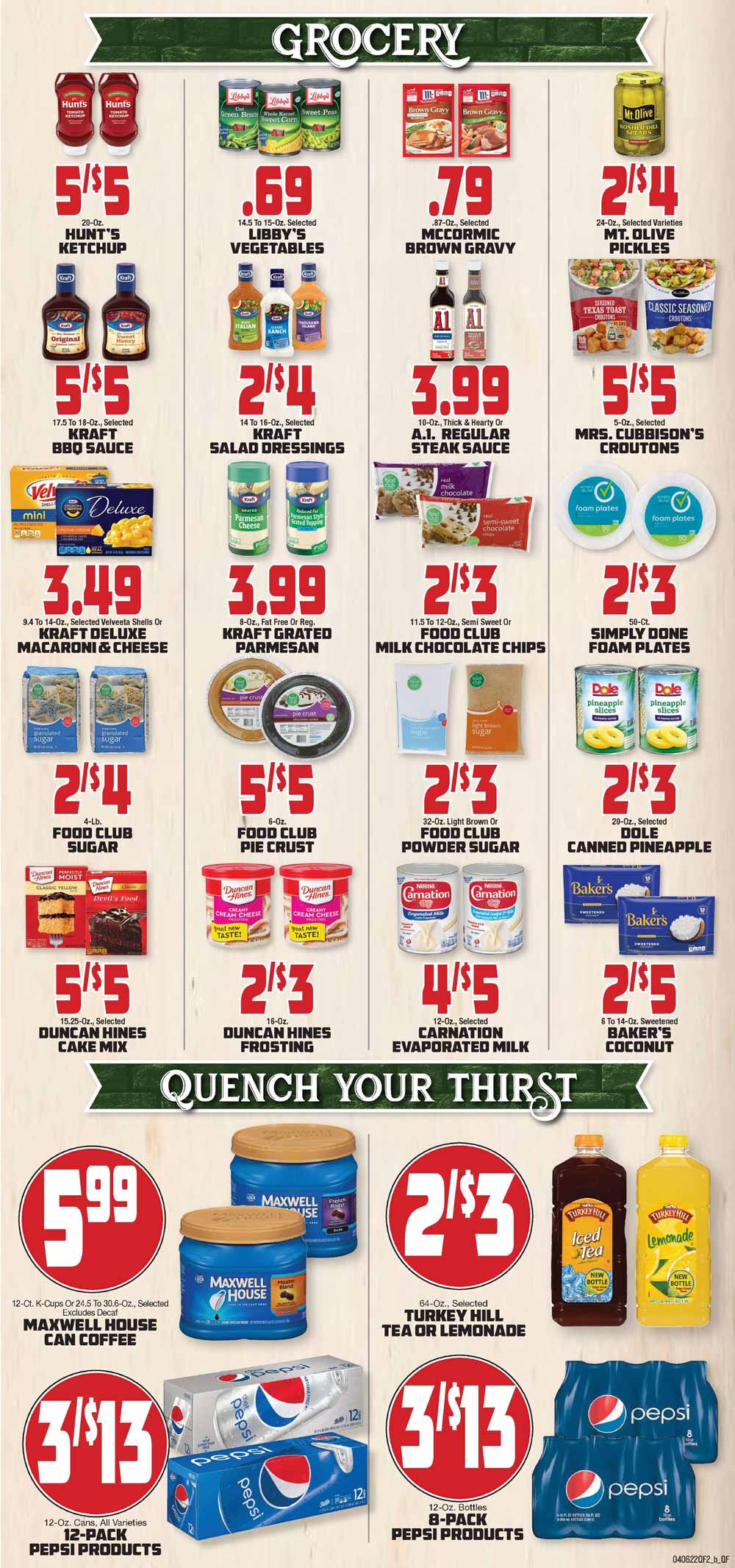 Quality Foods Weekly Ad (4/06/22 - 4/16/22)