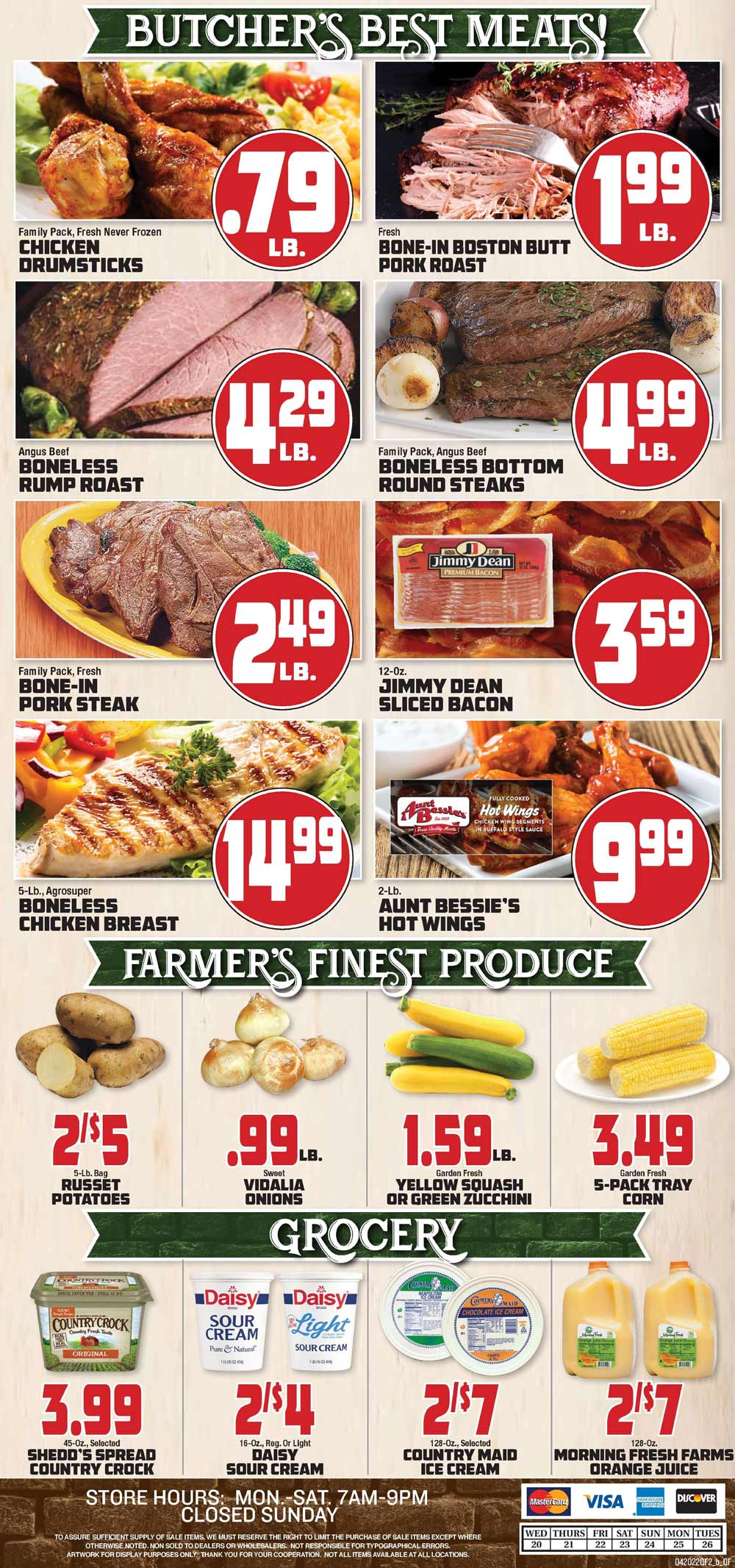 Quality Foods Weekly Ad (4/20/22 - 4/26/22)