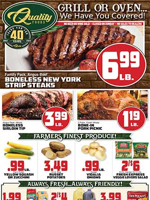 Quality Foods Weekly Ad (5/11/22 - 5/17/22)