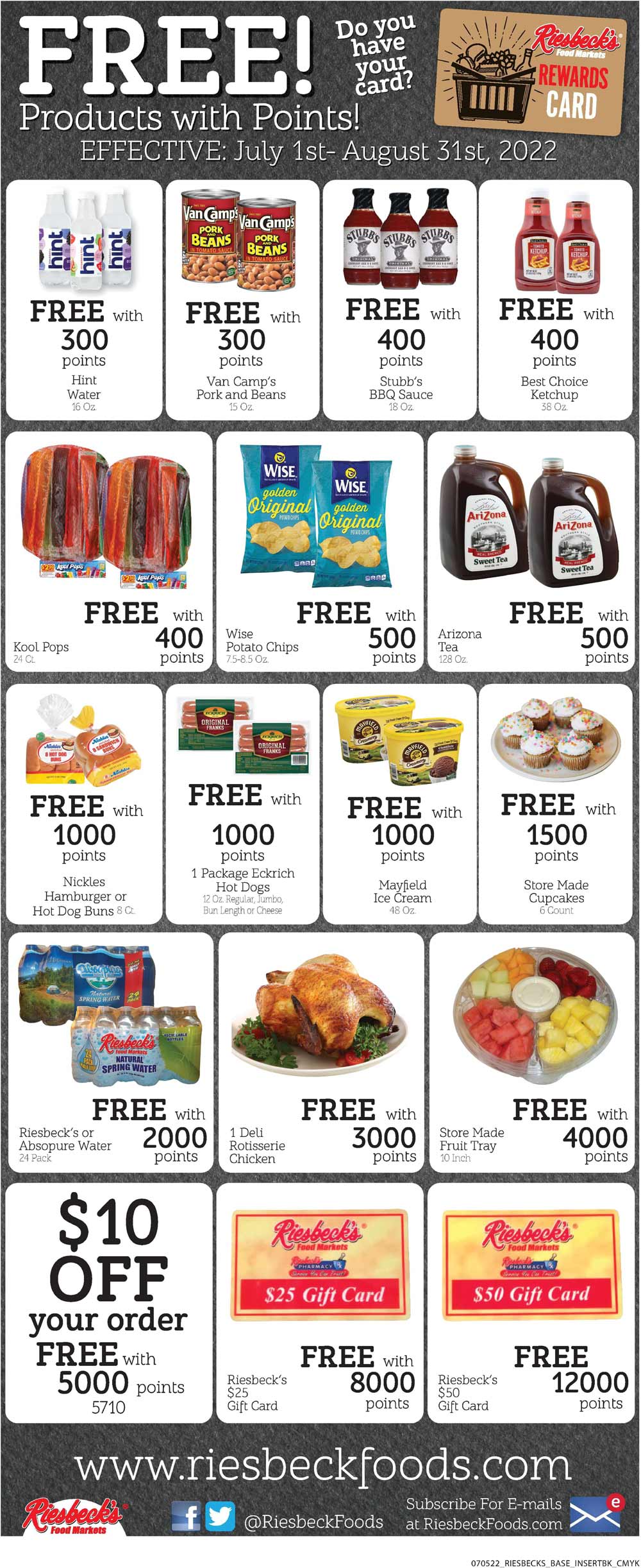 Riesbeck's Weekly Ad (7/05/22 - 7/11/22)