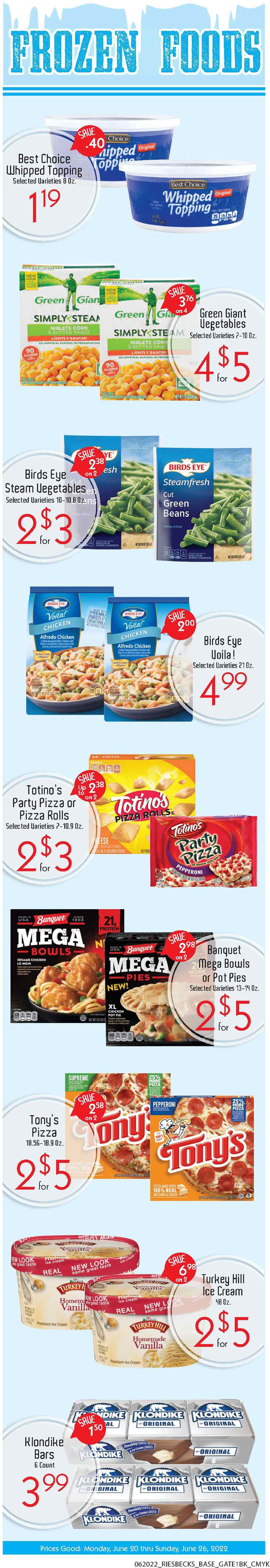 Riesbeck's Weekly Ad (6/20/22 - 6/26/22)