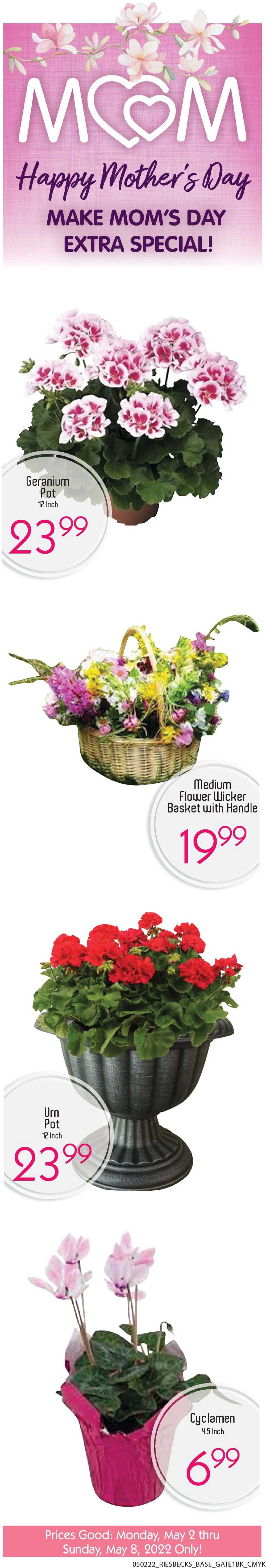 Riesbeck's Weekly Ad (5/02/22 - 5/08/22)