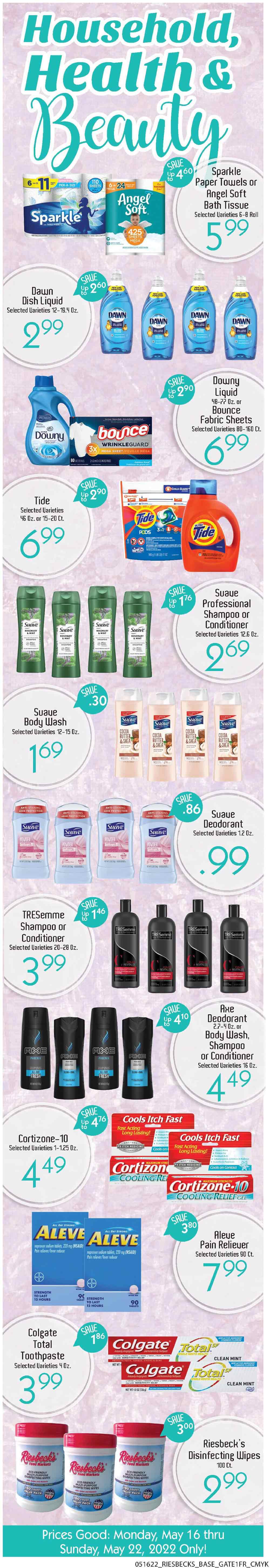 Riesbeck's Weekly Ad (5/16/22 - 5/22/22)