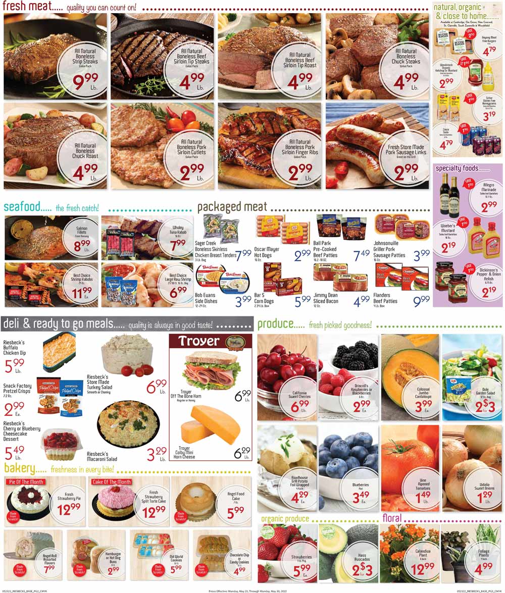 Riesbeck's Weekly Ad (5/23/22 - 5/30/22)