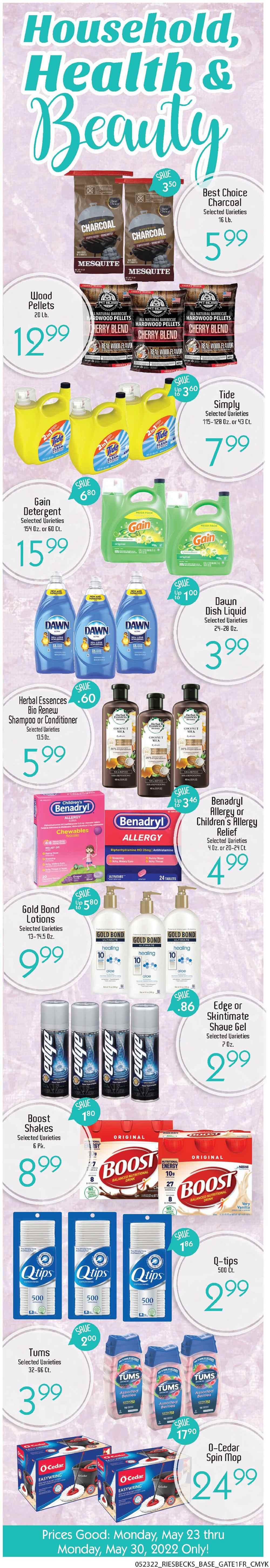 Riesbeck's Weekly Ad (5/23/22 - 5/30/22)