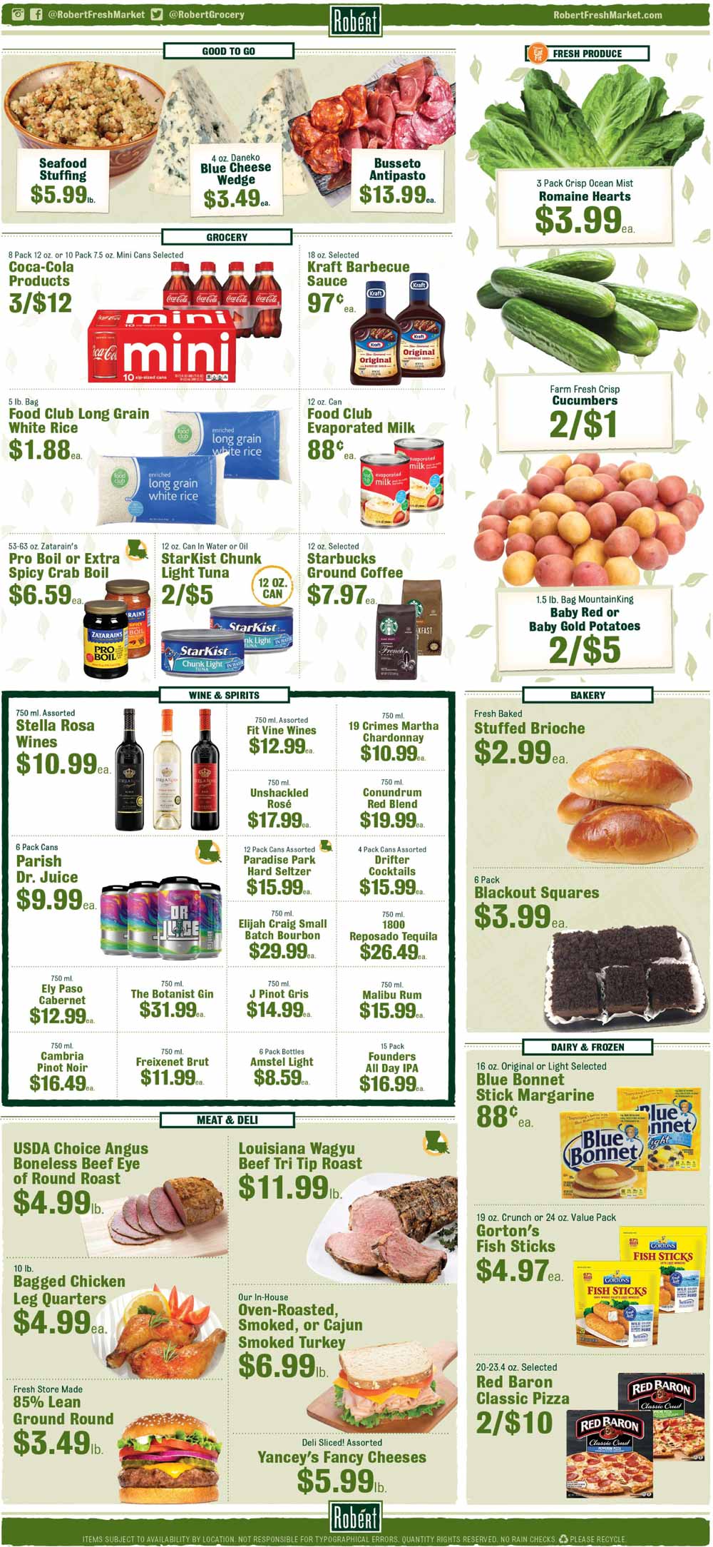 Roberts Weekly Ad (3/30/22 - 4/05/22)